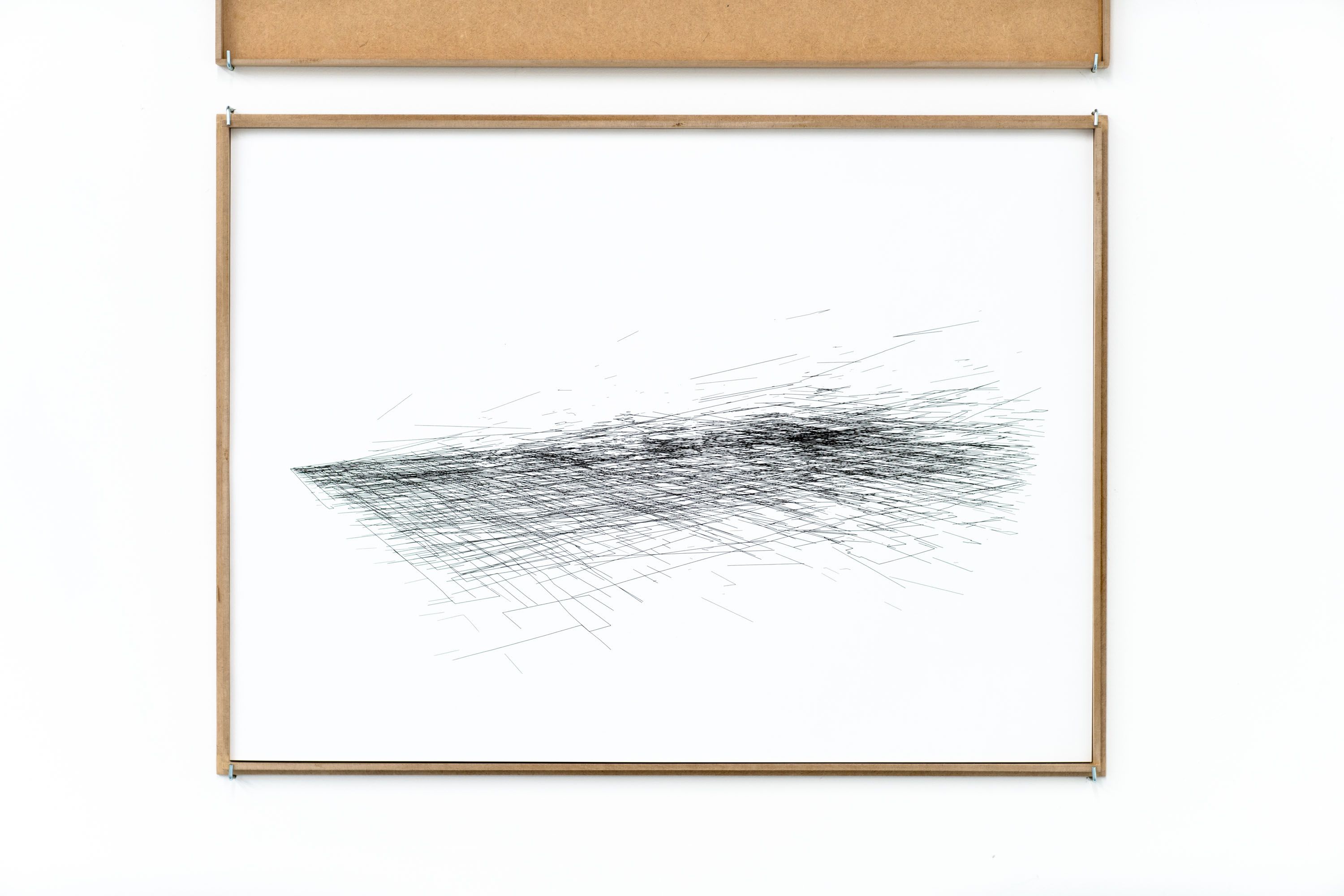 Marissa Lee Benedict and David Rueter, Delamination (Eugene, OR, US), 2021, Pen on paper, 22 x 30 inches