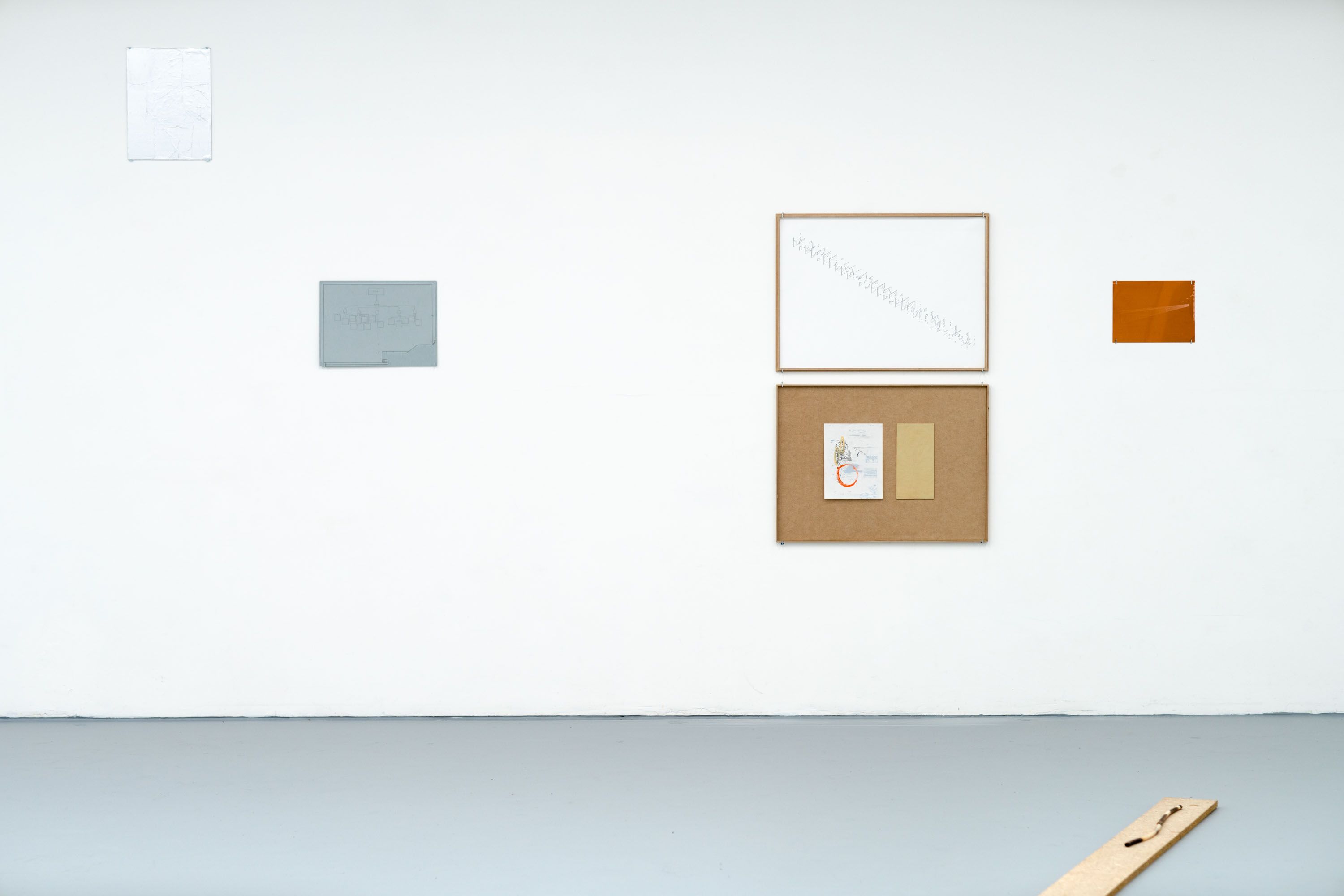 A Line, a Mollusk, 2021: Installation view. Marissa Lee Benedict and David Rueter