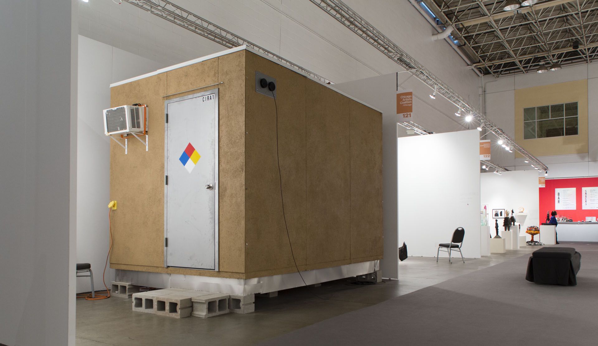 Dark Fiber, 2018: Dark Fiber (installation view), 2016, EXPO Chicago, Chicago, USA. Marissa Lee Benedict and David Rueter