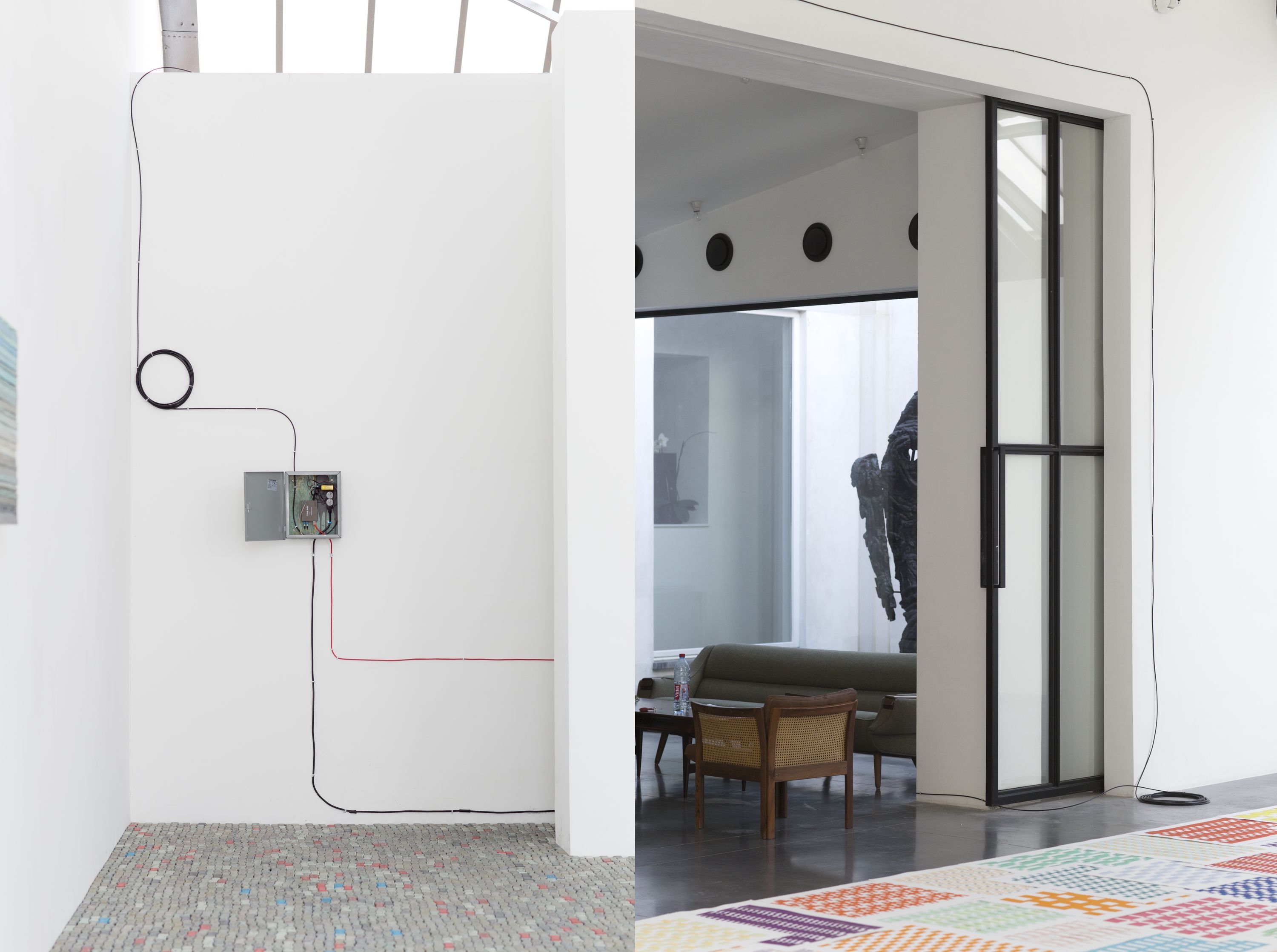 Dark Fiber, 2018: Dark Fiber (installation view), 2015, Contemporary Art Brussels, Brussels, BE. Marissa Lee Benedict and David Rueter