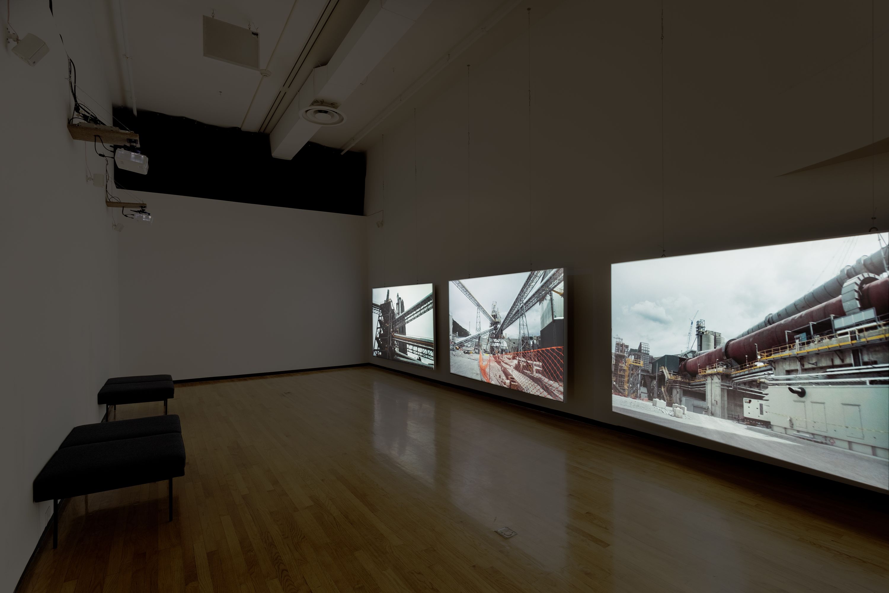 I Can Only See Shadows, 2016: Installation view. Marissa Lee Benedict and David Rueter