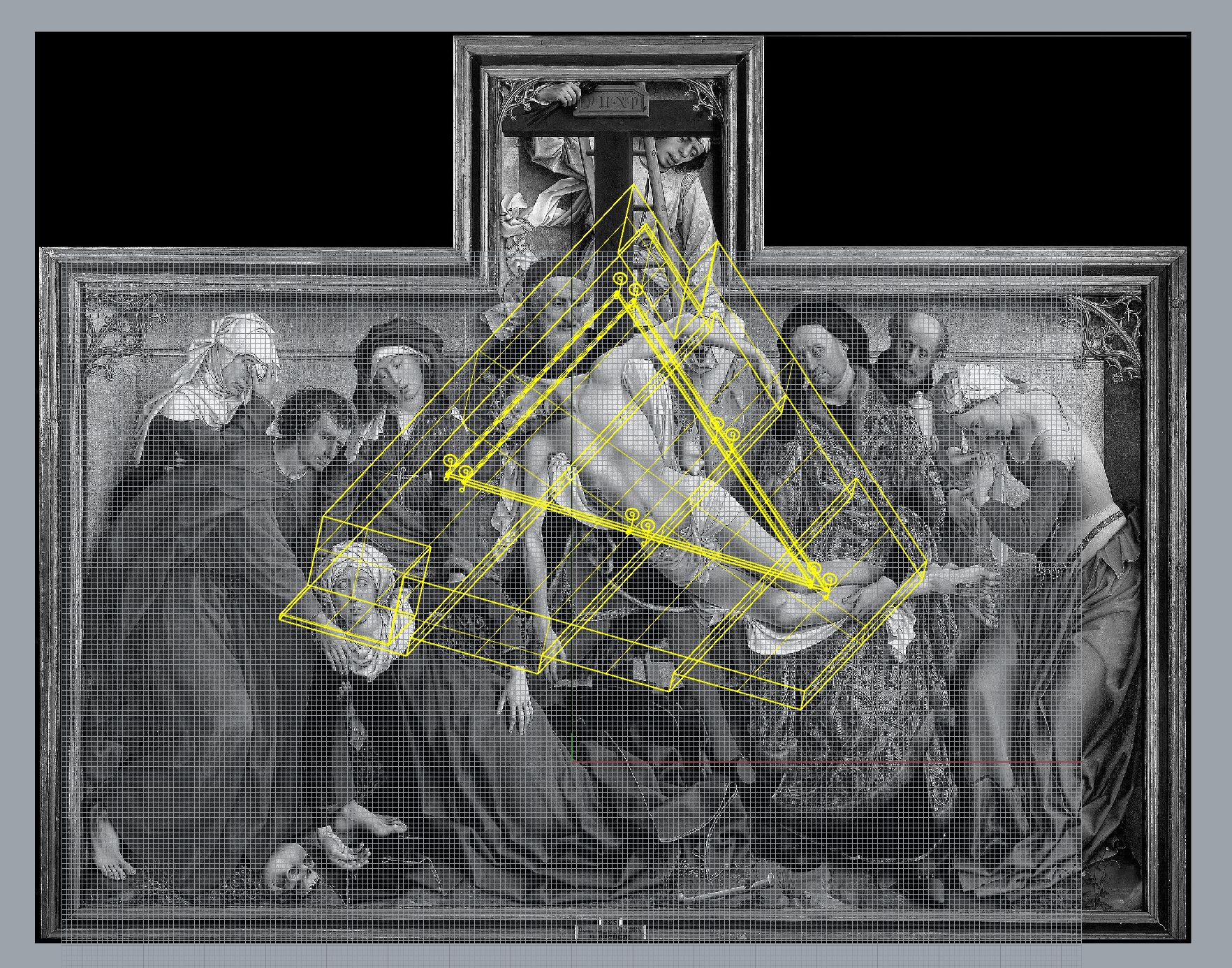 Repose, 2020: Repose (still image from work process documentation), 2020, Arts Club of Chicago, USA. Marissa Lee Benedict, Daniel de Paula, and David Rueter