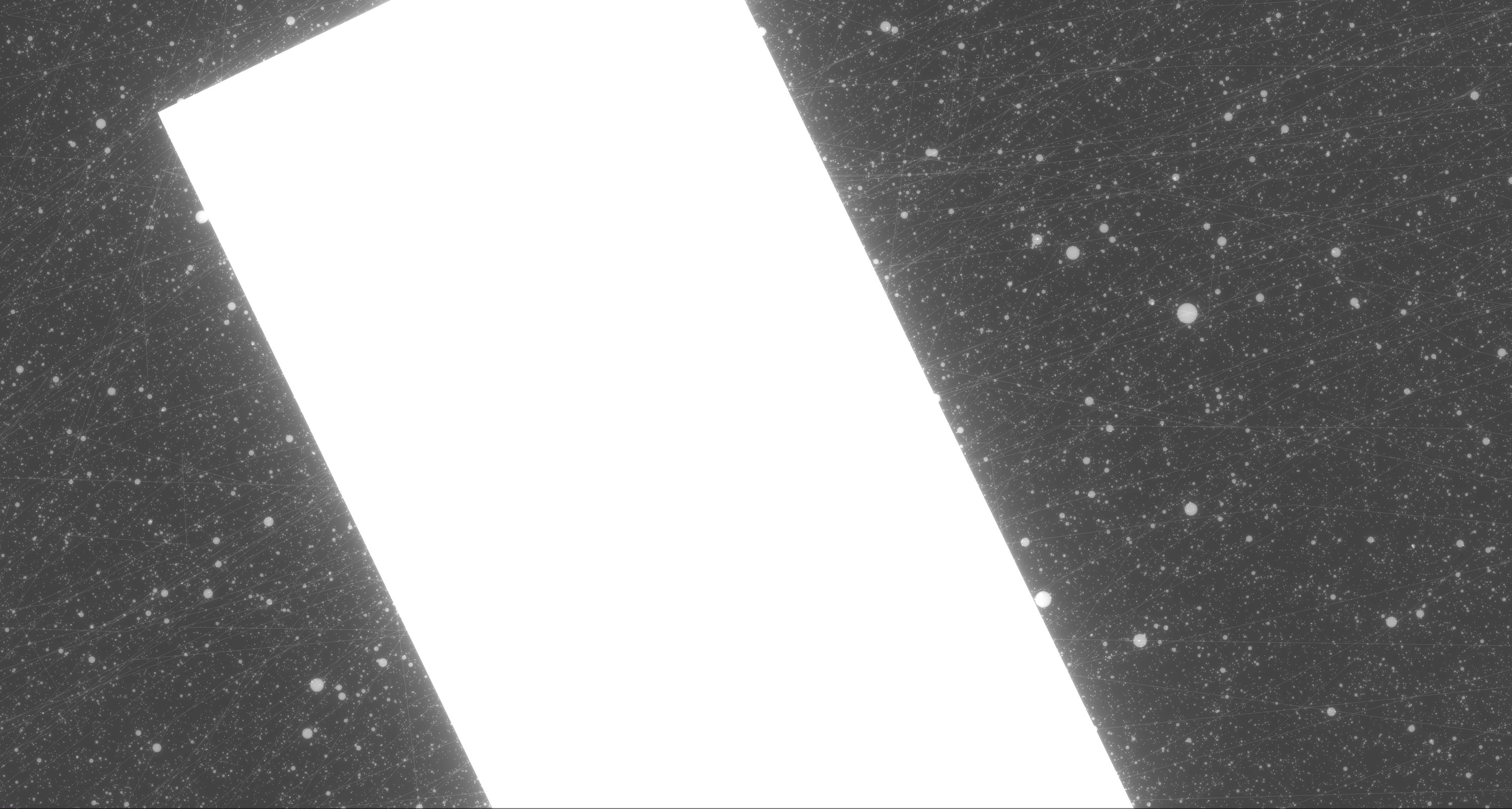 Repose, 2020: Repose (still image of screensaver on gallery computer), 2020, Arts Club of Chicago, USA. Marissa Lee Benedict, Daniel de Paula, and David Rueter